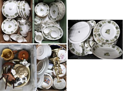 Lot 270 - A Royal Worcester Evesham Dinner Service, (six...