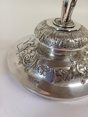 Lot 2039 - A Victorian Silver Two-Handled Cup and Cover