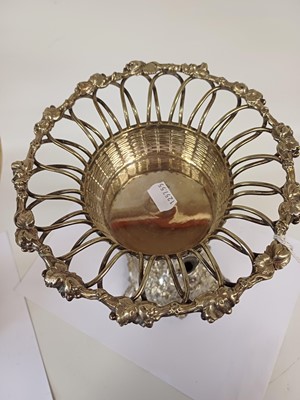 Lot 2030 - A Pair of Victorian Silver Plate Dessert-Stands