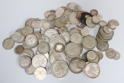 Lot 157 - Assorted British Silver Coinage; mixed...