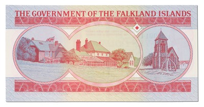 Lot 418 - 6x Falkland Islands Banknotes, comprising;...