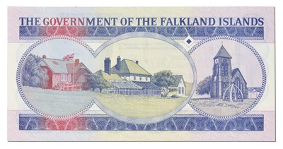 Lot 418 - 6x Falkland Islands Banknotes, comprising;...