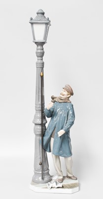 Lot 111 - A Large Lladro Figure "The Lamplighter", 48cm...