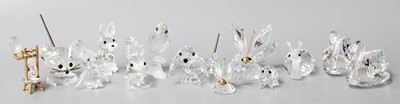 Lot 102 - A Collection of Swarovski Glass, comprising...