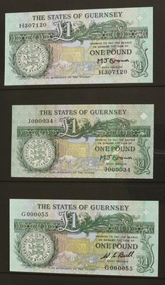 Lot 416 - Guernsey Banknote Collection, 22 notes in...