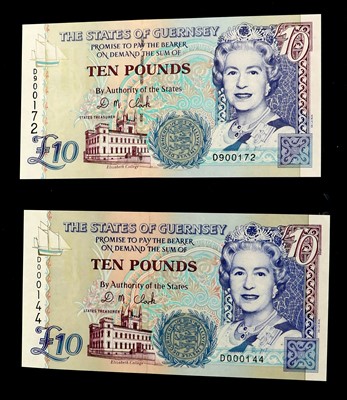 Lot 416 - Guernsey Banknote Collection, 22 notes in...