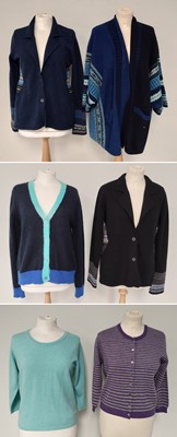 Lot 1216 - Three Eribe Scotland Wool Cardigans, in...