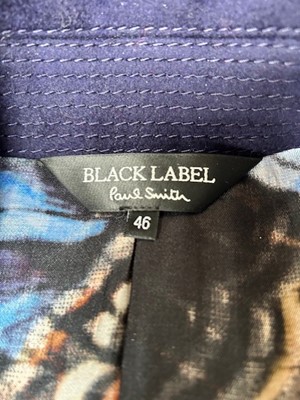 Lot Paul Smith Black Label Navy Wool and Cashmere...