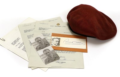 Lot 225 - A Second World War British Paratrooper's Beret...