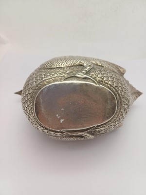 Lot 2084 - A Southeast Asian Silver Vessel