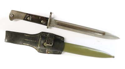 Lot 258 - A Rare Polish F.B. Radom WZ29 Bayonet, the...