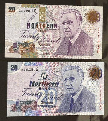 Lot 410 - Assorted Northern Ireland Banknotes, 11 notes...