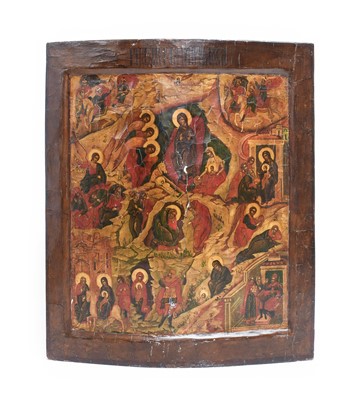 Lot 191 - Russian School (19th century): An Icon,...