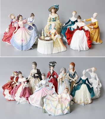 Lot 98 - A Collection of Eighteen Royal Doulton Ladies