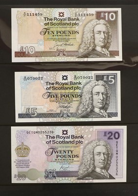 Lot 409 - Royal Bank of Scotland Banknote Collection; 30...