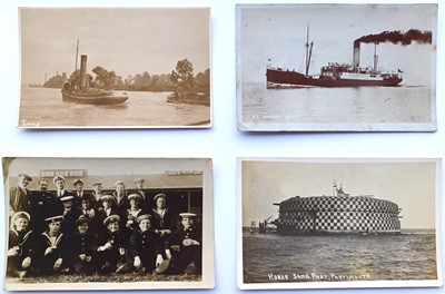 Lot 287 - Nautical Postcards. 500 postcards of a...