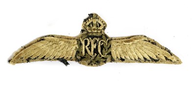 Lot 112 - A Rare Royal Flying Corps Pilot's Brevet,...