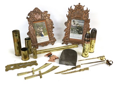 Lot 113 - A Rare First World War Trench Art "Kronprinz"...