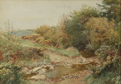 Lot 1120 - Frank Saltfleet (British, 1860-1937) River...