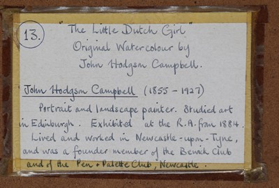 Lot 1126 - John Hodgson Campbell (British, 1855-1927)...