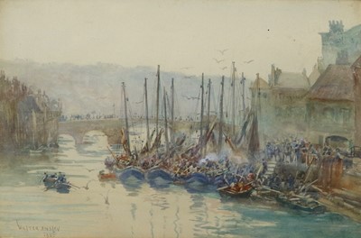 Lot 1127 - Walter Emsley (British, 1860-1938) Whitby...