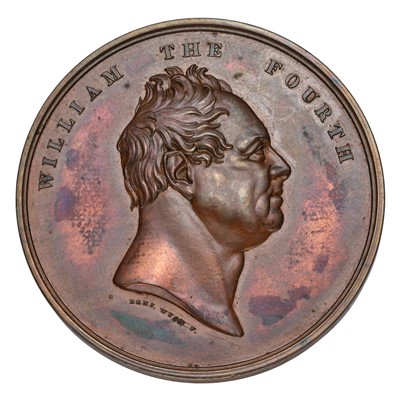 Lot 376 - Opening of London Bridge Medal 1831, in copper...