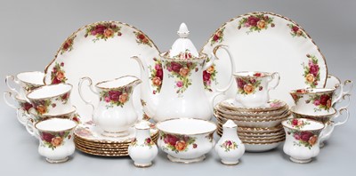 Lot 208 - A Royal Albert Old Country Roses Part Tea and...