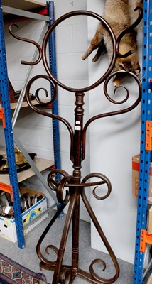 Lot 1277 - A 1930s Bentwood Hallstand, 178cm