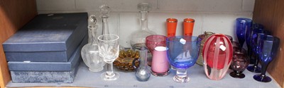 Lot 81 - A Collection of Glassware, including two boxed...