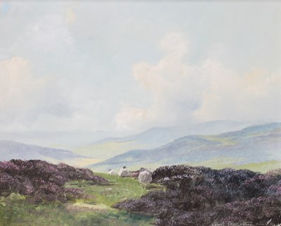 Lot 1083 - Lewis Creighton (20th Century) Moorland...