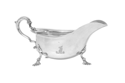 Lot A George V Large Silver Sauceboat