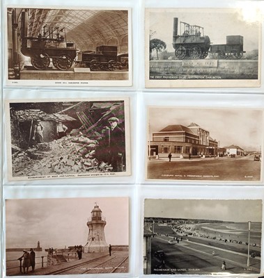 Lot 281 - County Durham Postcards. An album of...