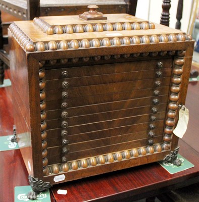 Lot 1307 - A William IV Figured Mahogany Table Top...