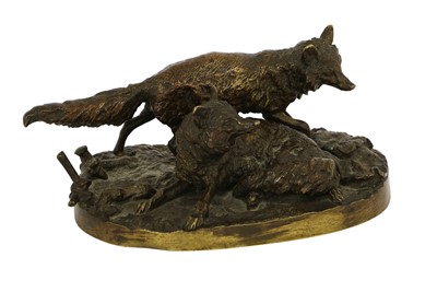 Lot 202 - After Pierre-Jules Mêne (1810-1879): A Bronze...