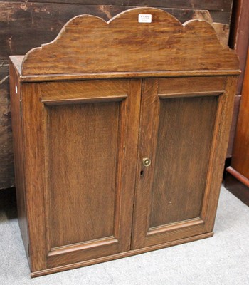 Lot 1310 - An Oak Country House Office Letter Box, circa...