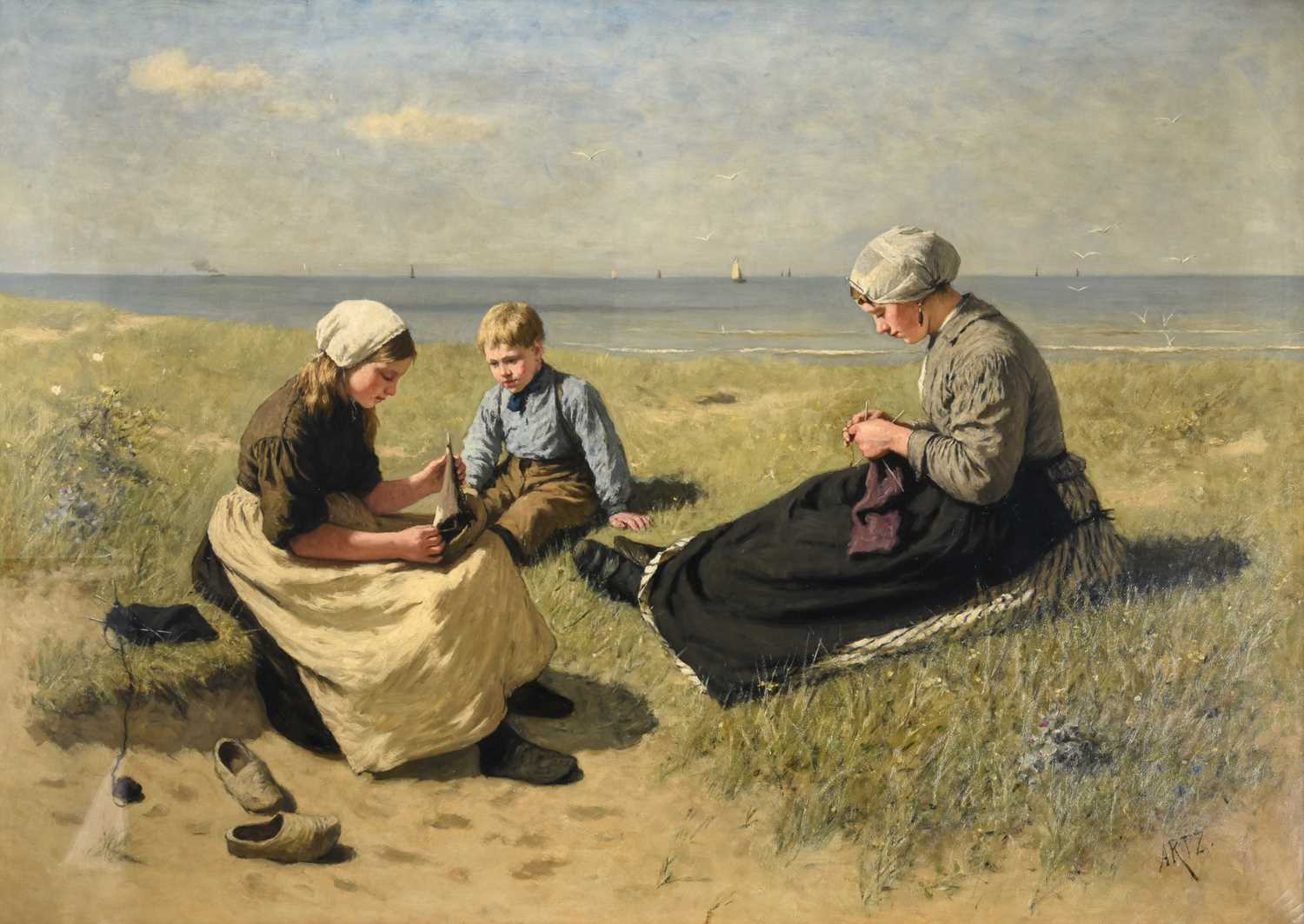Lot 1111 - David Adolf Constant Artz (1837-1890) Dutch
