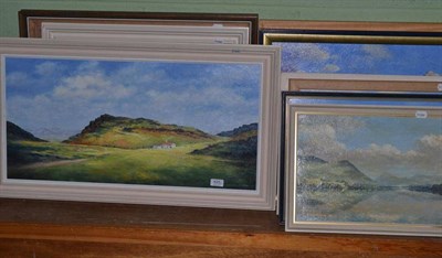 Lot 625 - Ten works by Neville R Gray 'Yorkshire Views', oil paintings