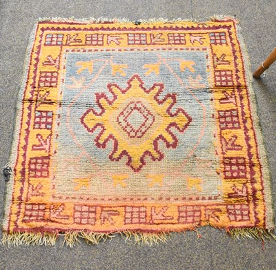 Lot 1021 - Ushak Mat Central West Anatolia, circa 1900...