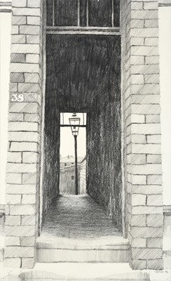 Lot 530 - Stuart Walton (b.1933) "Back Alley, Hunslet,...
