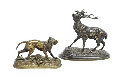 Lot 235 - After Jules Moigniez (1835-1894): A Bronze...