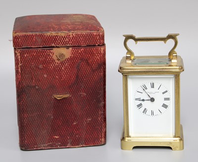 Lot 200 - A Carriage Timepiece, Yeldall Jones, Ashford,...