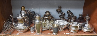 Lot 88 - A Collection of Assorted Silver Plate,...