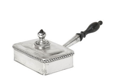 Lot 2119 - A George VI Silver Novelty Table-Lighter