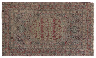 Lot 574 - Pair of Kirman Rugs South East Iran, circa...