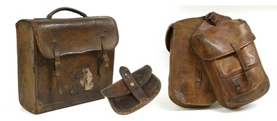 Lot 116 - A Pair of Swiss Army Officer's Leather...