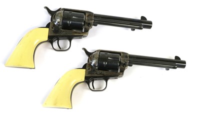 Lot 275 - A Pair of A. Uberti .380 (9mm) Blank Firing...