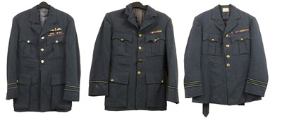 Lot 189 - Three RAF Tunics, one of Second World War...