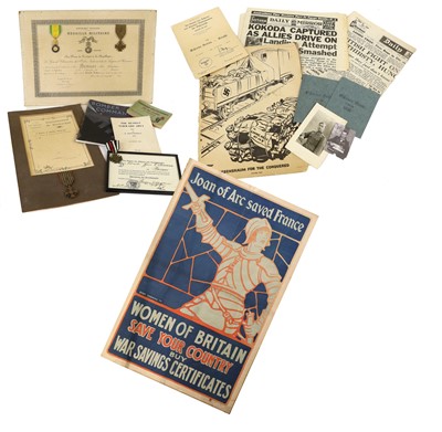 Lot 154 - A Second World War British Propaganda Poster,...