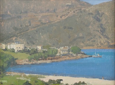 Lot 555 - Christopher Miers RBA (b.1941) “Coastline at...