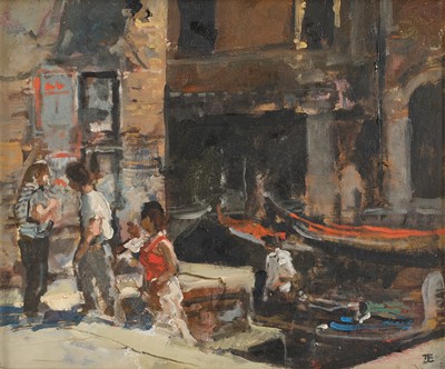 Lot 551 - Tom Coates NEAC (1941-2023) “For Hire,...